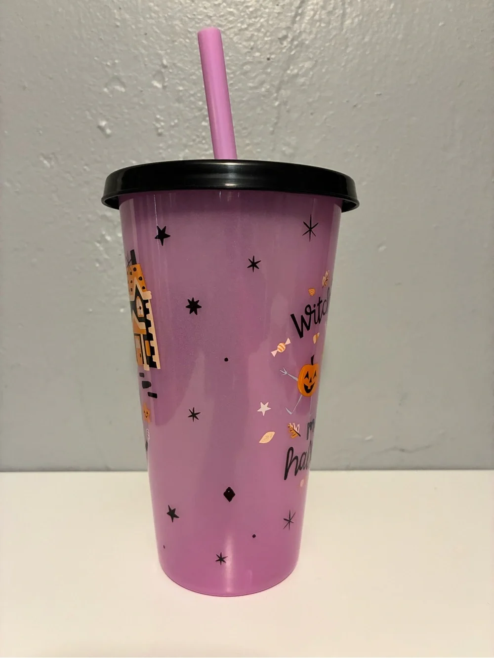 Disney Halloween Minnie Mouse Plastic tumbler Cup